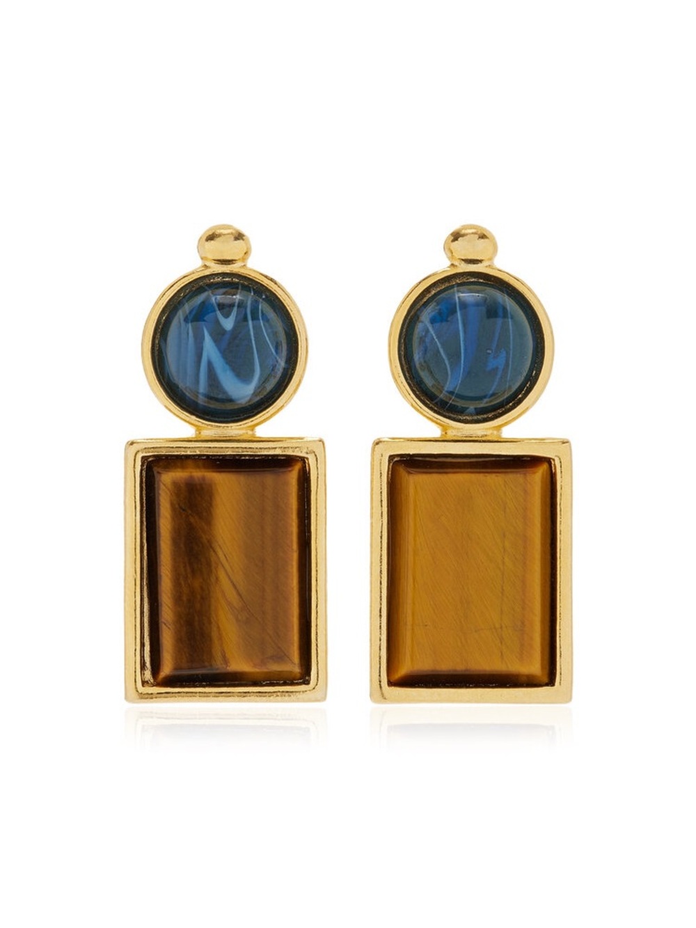 BEN-AMUN
Exclusive 24k gold-plated stone earrings